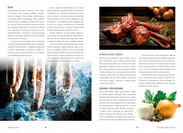 Atlas WĘDZONEK i Wyrobów Domowych Przepisy Wskazówki Marta Szydłowska SBM