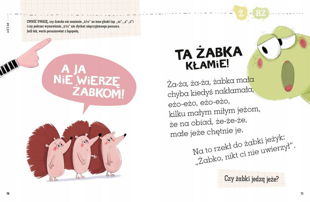 Wierszyki Ćwiczące Języki Czyli Rymowanki... Kustra 3+ Nasza Księgarnia