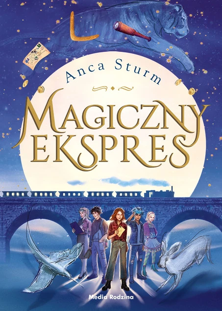 Okładka książki Magiczny ekspres Anca Sturm