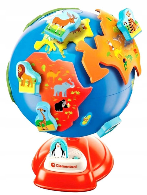 Clementoni Interaktywny globus przedszkolaka 50757