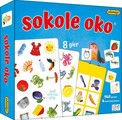 Gra Planszowa Adamigo Sokole Oko Bystre Oczko 8 Gier na Spostrzegawczość