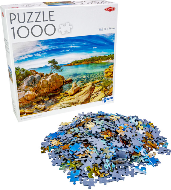 Tactic Puzzle 1000: Plaża Capriccioli, Costa Smeralda