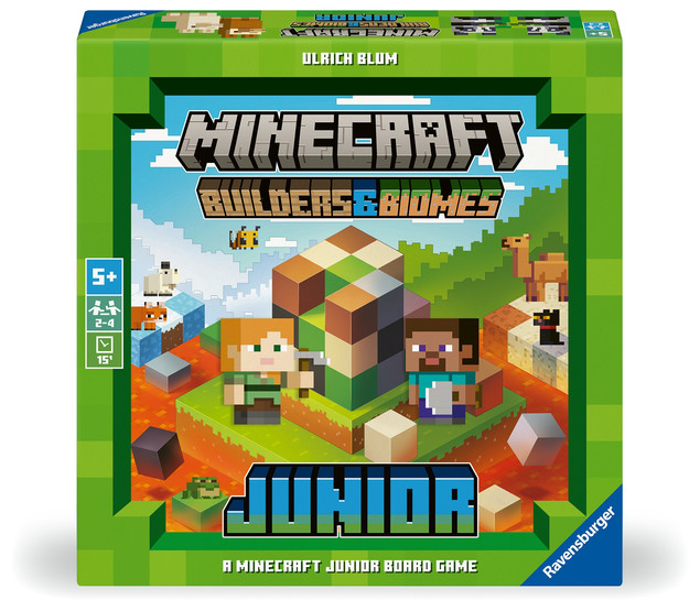Ravensburger Minecraft: Budowniczy i Biomy Junior