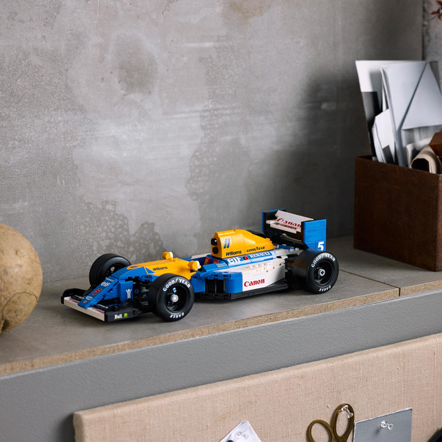 LEGO Icons 10353 Williams Racing FW14B F1 Nigel Mansell Model Bolid 18+