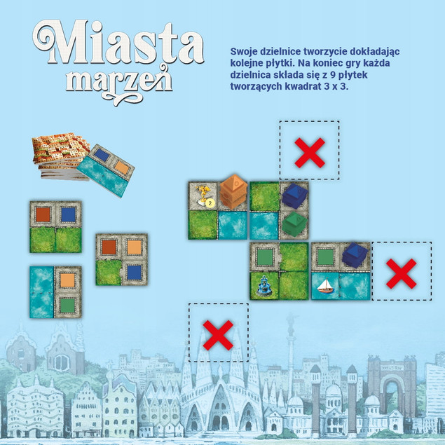 Miasta Marzeń gra planszowa