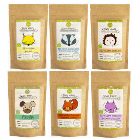 ZESTAW HELPA BIO KASZKI CZARY MAMY 6X200G