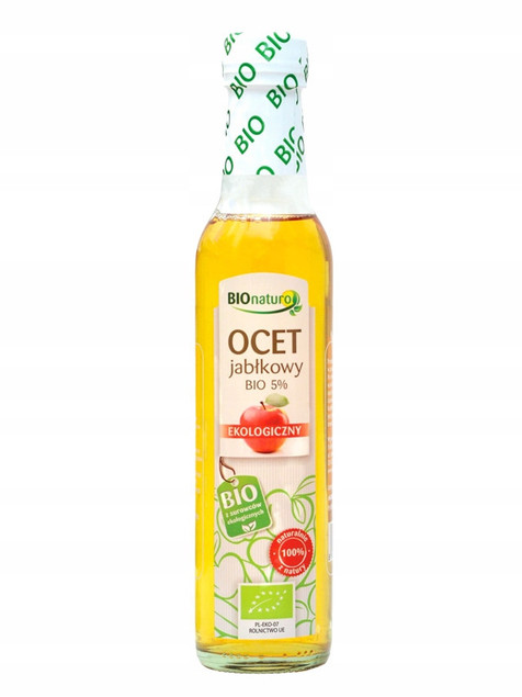 Bionaturo Ocet jabłkowy 5% ekologiczny eko 250 ml