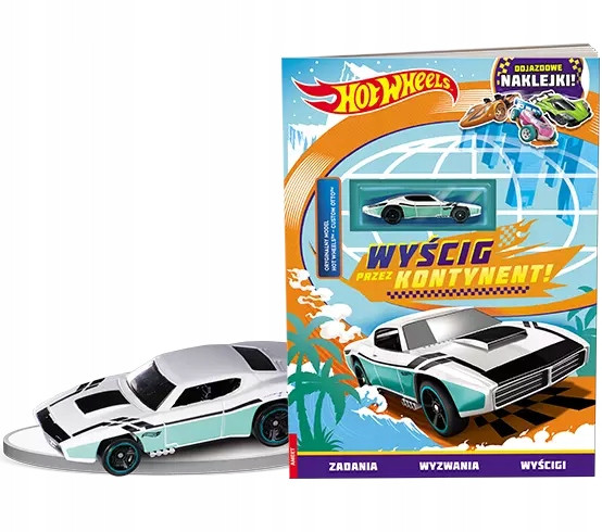 Hot Wheels. Wyścig przez kontynent! Praca zbiorowa