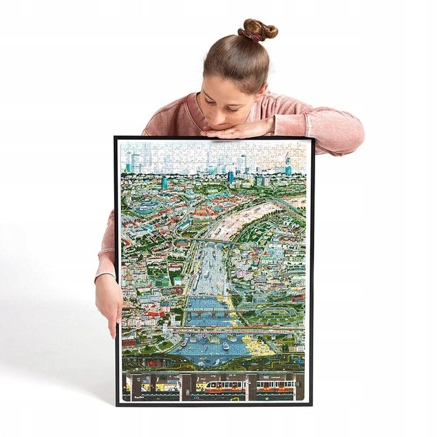 Puzzle 1000 Miasto Warszawa CzuCzu