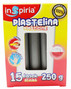 Plastelina SZARA Komplet 15 Lasek Szkolna Plastyczna 250g Inspiria 9936