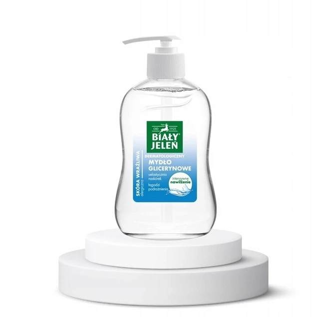 Mydło w płynie glicerynowe Biały Jeleń dermatologiczne 500 ml_1