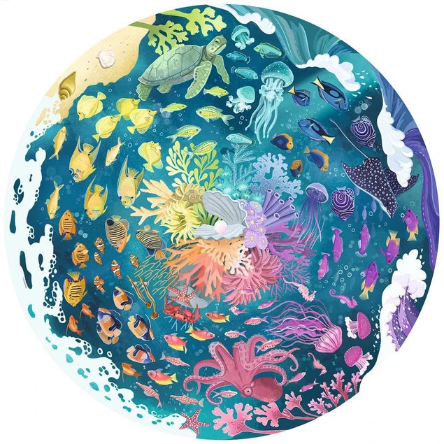 Puzzle okrągłe Ocean Ravensburger