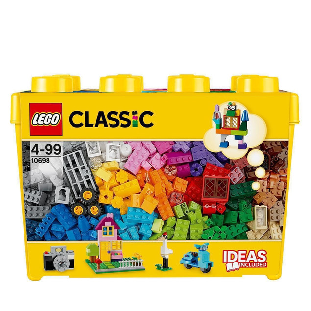 LEGO Classic Kreatywne Klocki Duże Pudełko 790 el. 4+ 10698