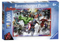 Puzzle Ravensburger 100 elementów Puzzle 100 Avengers Zgromadzenie XXL