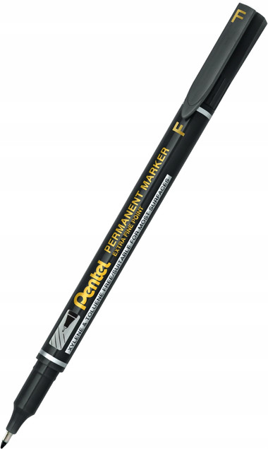 Pentel NF450 Marker permanentny 0,6 mm czarny 1 szt.