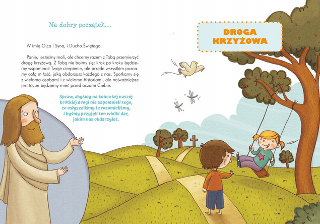 Dzieci poznają drogę krzyżową Barbara Baffetti