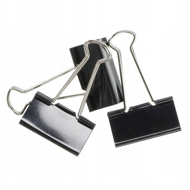 KLIPSY BIUROWE Do Organizacji Dokumentów 15mm a`12 GRAND