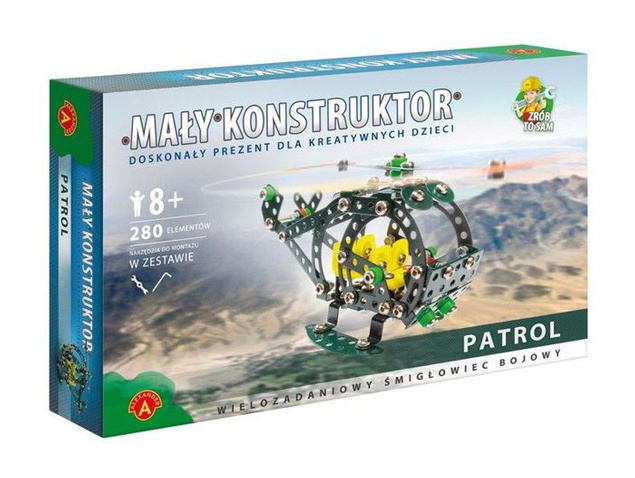 Kreatywna Zabawka Mały Konstruktor Militaria - PATROL