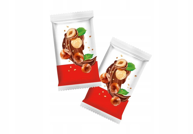 DOBRA KALORIA Mini Batoniki o Smaku ORZECH LASKOWY Bez Cukru 102g