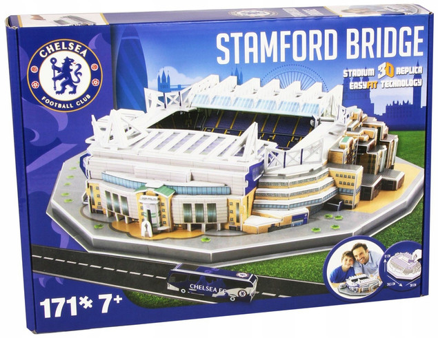 Puzzle 3D Nanostad Stadion Stamford Bridge 171 el. Chelsea