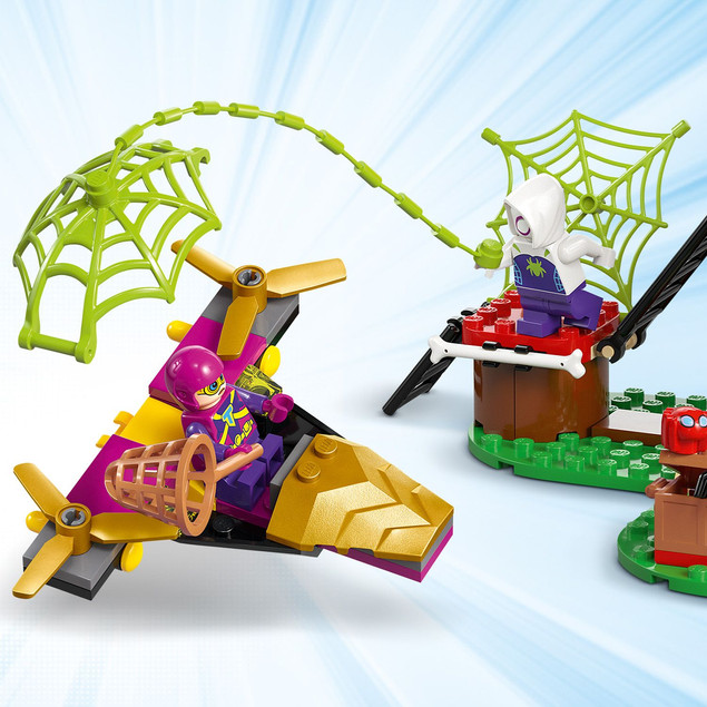 LEGO Marvel 11200 - Bitwa Spidey'ego i Gobby'ego przy domku na drzewie (143 el.)
