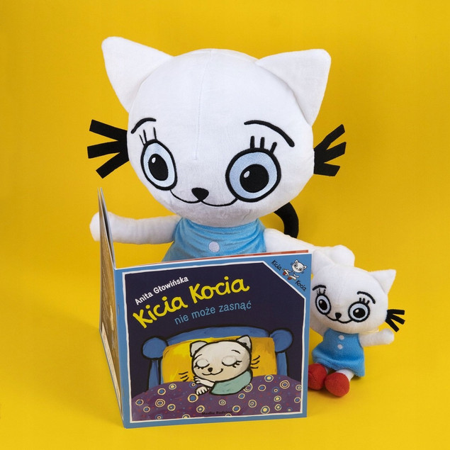 KICIA KOCIA Maskotka 30cm 0+ Media Rodzina