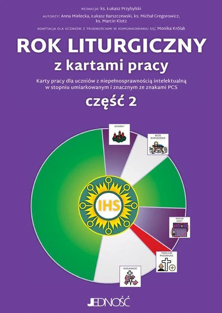 Rok liturgiczny z kartami pracy część 2 – okładka publikacji