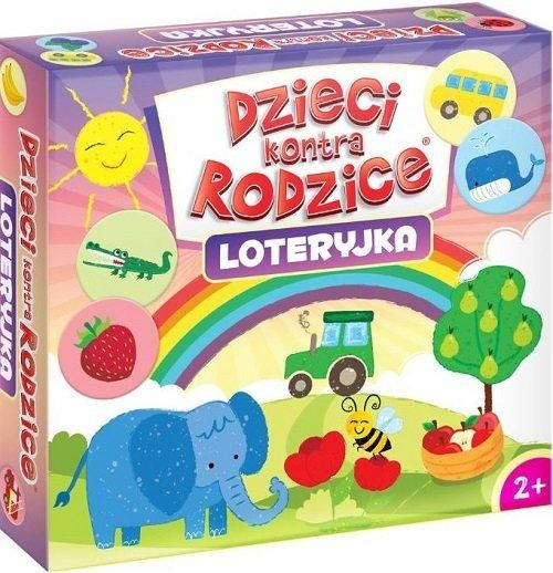 Gra Planszowa Kangur Dzieci kontra Rodzice Loteryjka - Rozwija Spostrzegawczość