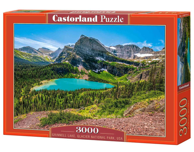 PUZZLE 3000 GRINNELL LAKE GLACIER CASTOR