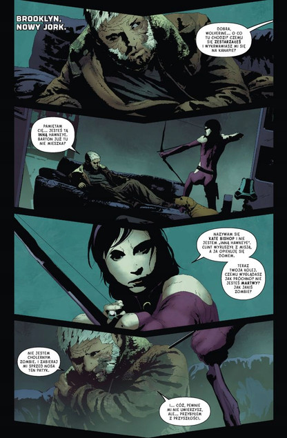 Staruszek Logan Tom 2 Berserk Jeff Lemire