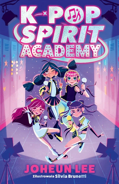 Okładka książki K-Pop Spirit Academy Joheun Lee