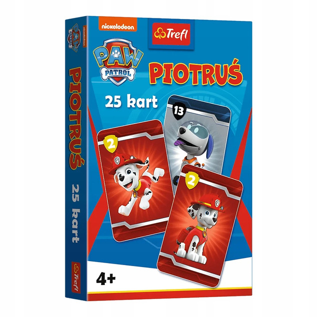 PSI PATROL Gra Karciana Karty Piotruś Pamięć Memo Memory 4+ Trefl