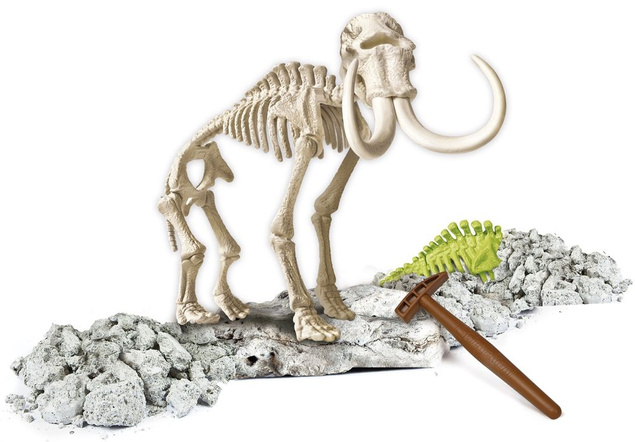 DINOZAURY SKAMIENIAŁOŚCI MAMUT ŚWIECĄCY CLEMENTONI