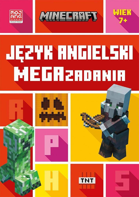 MINECRAFT Język Angielski Megazadania Jon Goulding 7+ HarperKids