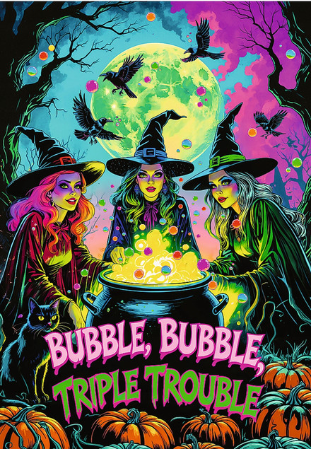 TREFL Puzzle 1000 Hall of Horror: Potrójne Kłopoty 12+