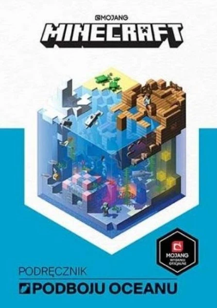 Okładka książki Minecraft. Podręcznik podboju oceanu