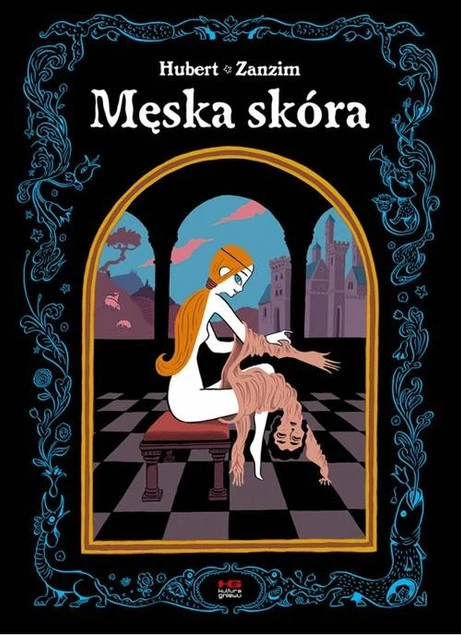 Męska skóra Hubert Zanzim okładka