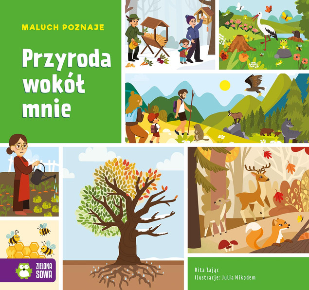 Maluch poznaje. Przyroda wokół mnie – Edukacyjna książka dla dzieci