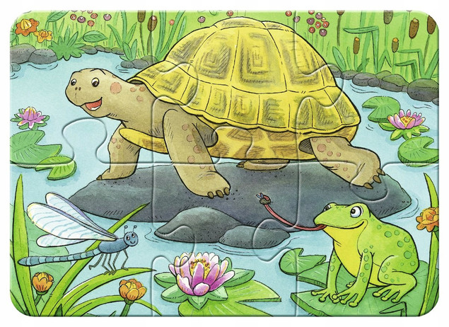 Ravensburger Moje první puzzle Domácí mazlíčci 4w1 (2,4,6,8 elementów)