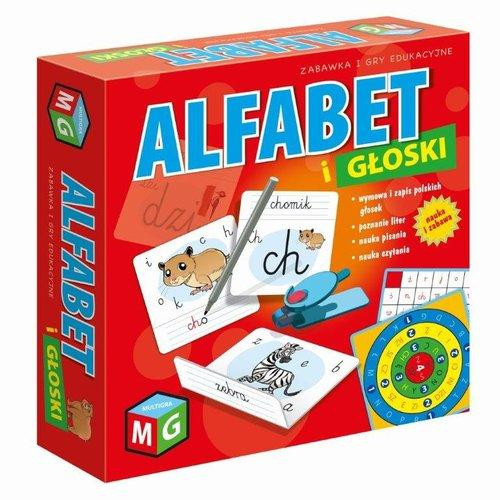 Gra planszowa Alfabet i głoski Multigra