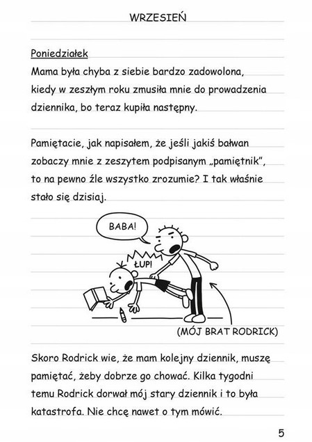 Pakiet DZIENNIK CWANIACZKA T. 1-3 Rodrick Jeff Kinney 6+ Nasza Księgarnia