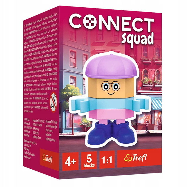 KLOCKI CONNECT SQAD FIGURKA AMY TREFL