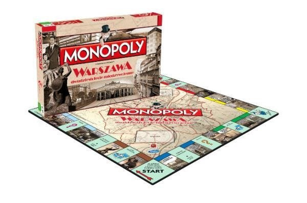 Monopoly Warsaw Retro 024990 Winning Moves