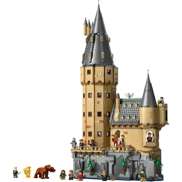 LEGO Harry Potter 76454 Zamek Hogwart Główna Wieża – Model Kolekcjonerski