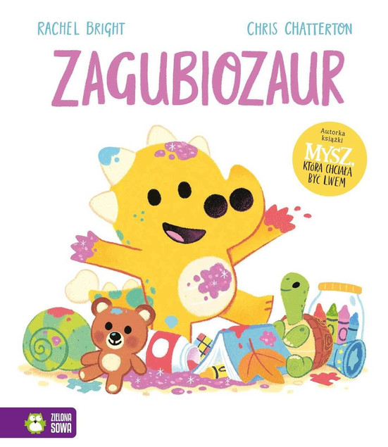 Zagubiozaur Rachel Bright - Książka dla dzieci | Odkryj prawdziwe skarby