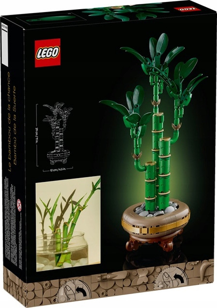 LEGO Botanicals 10344 Bambus Szczęścia – Model Dekoracyjny dla Dorosłych
