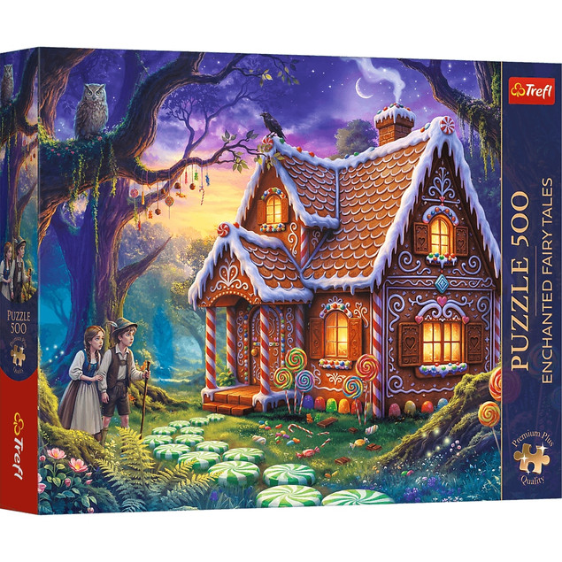 Puzzle Trefl 500 Jaś i Małgosia Premium Plus Quality