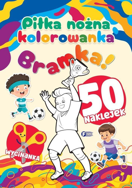 Piłka nożna. Kolorowanka Praca zbiorowa