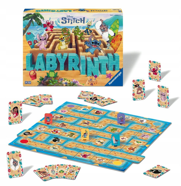Gra planszowa Labirynth Disney Stitch Ravensburger
