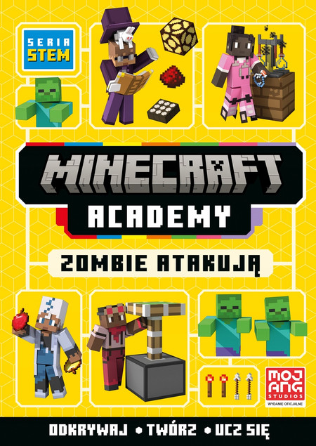 Minecraft Academy. Zombie atakują Tom Stone